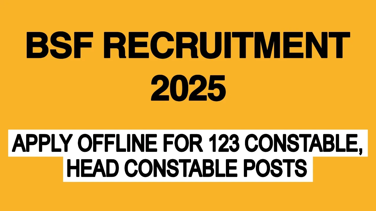 BSF Recruitment 2025